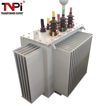 25kVA 7.62kV ถึง 220V น้ำมันขั้วที่ติดตั้ง