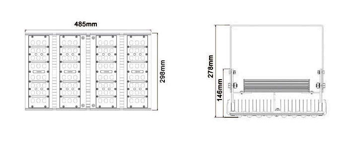 120w LED Tunnel Lights