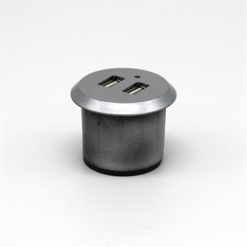 Furniture Power Strip with Two USB Ports
