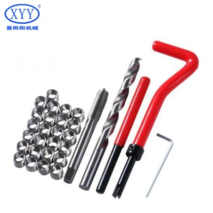 High-Speed HSS Die Taps Kit Model No. ST1.6-ST24 Spiral Taps Metric Standard Hand Taps Stainless Steel Thread Cutting Tapping