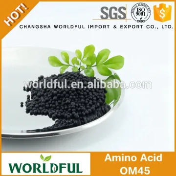Worldful Granular Amino Acid Rich Organic Matter 45% Organic Fertilizer NPK Fertilizer Prices