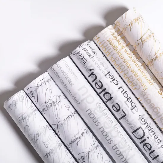 Double sided florist wrapping paper