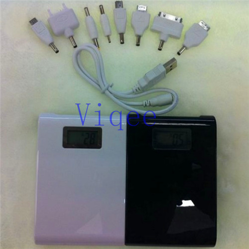 Portable LCD Monitor 12000mAh Power Bank/External Battery Charger/Dual Output Power Bank (VQ009)