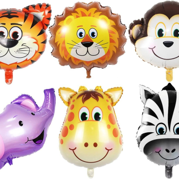 Jungle Safari Balloon Decorations for Kids' Parties and Baby Showers