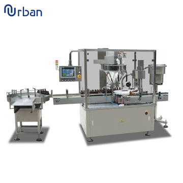 Automatic Auger Fillers & Cappers for Spice Powder Jars