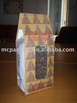 Sac de nourriture avec fenêtre