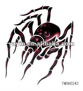 spider Tattoo Sticker