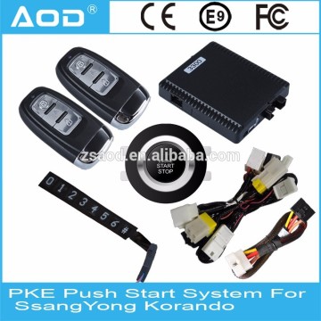 For Ssangyong Korando 2015 start stop button keyless entry system