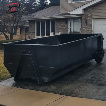 Customizable Yard Waste Management Dumpster Rental for Industrial Transport