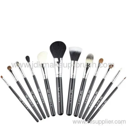 12pcs Sigma Makeup Brush Set Black Color 
