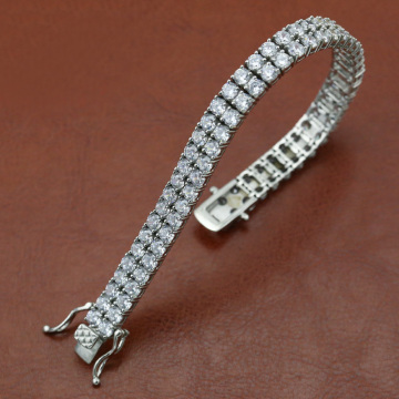 Custom Feminine tennis bracelet with zircon