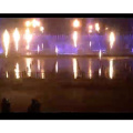 Outdoor Water Fountain With Fire