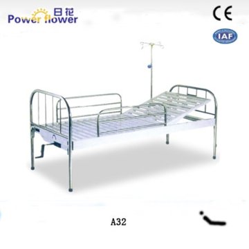 Hospital stainless steel bed