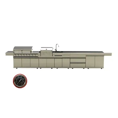 Wholesale Large Kitchen Commercial Built in Charcoal Oven Indoor Gas BBQ Grill