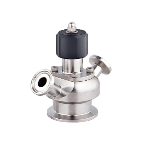 T Type Aseptic Diaphragm Valve Stainless Steel Sample Valve Manufactory