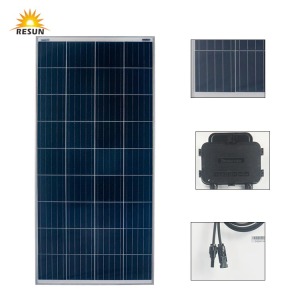 150W mini panel solar mono para el hogar de techo