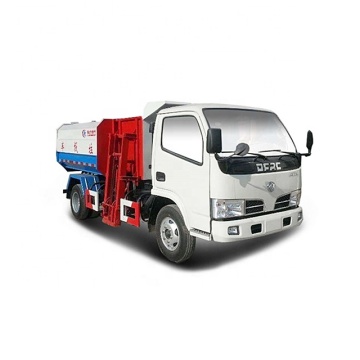 Dongfeng 5 ton bin lifter garbage truck for sale