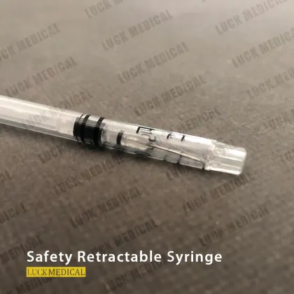 Disposable Automatic Retractable Safety Syringe