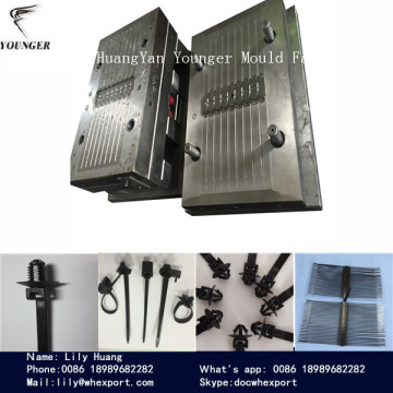 nylon cable tie mold for automotive auto car parts use
