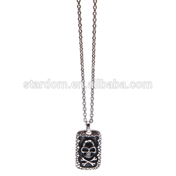 Stainless steel chain men's necklace pendant