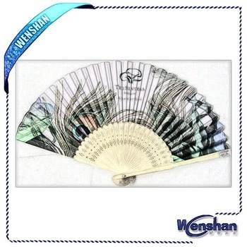 wenshan chinese paper fan for gift