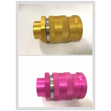 Pink FF0B Female ISO16028 Quick Coupling