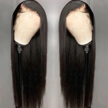 Wholesale Hd Transparent Lace Raw Mink Indian Virgin Hair Wigs Human Hair Lace Front Cuticle Aligned Human Hair Lace Front Wig