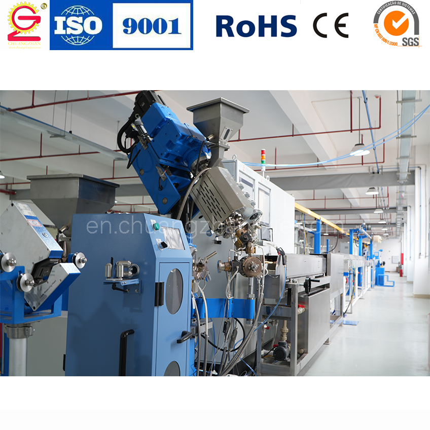 precision electronic wire extrusion machine