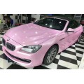 Cars Decorative Macron Pink Color Car Wrap Film