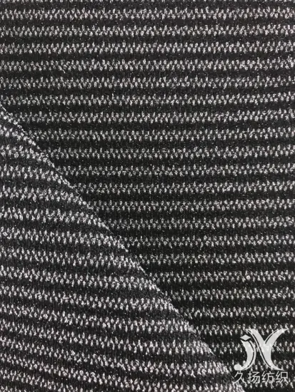Sliver Stripe Jacquard Knit