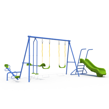 Family Fun Outdoor Swing and Slide Combo for Kids