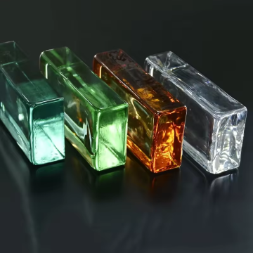 Factory Customized Square Crystal Glass Bricks for Home Decoration