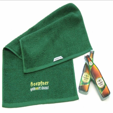 Comfortable Beer Bottle Shape 100% Cotton Compressed Towel