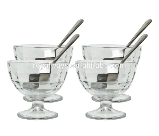 2016 Summer hot selling durable plastic ice cream sundae dishes for gift