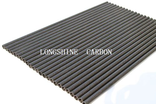 3k plain carbon fiber tube of glossy finish
