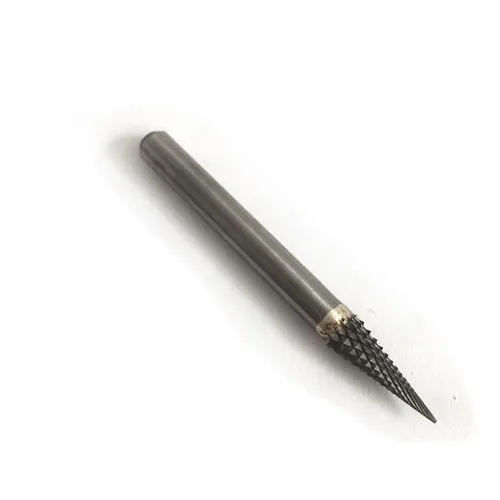 Tungsten Carbide Rotary Burrs with Sharp Top