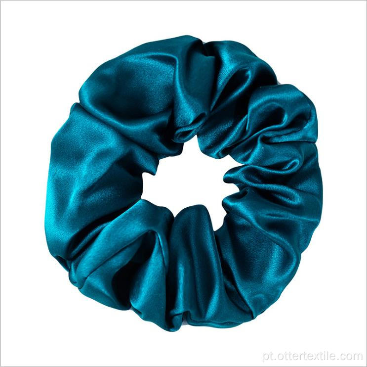 Laço elástico para elástico 100% seda scrunchie cabelo