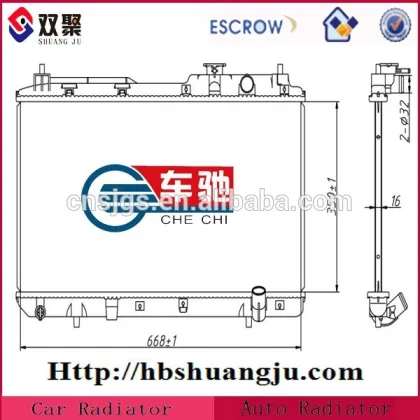 Classic car radiator