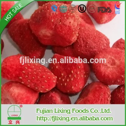 Freeze dried strawberry whole dried food 22-30MM - 2016
