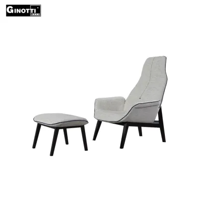 Poliform Italian design armchair with stool