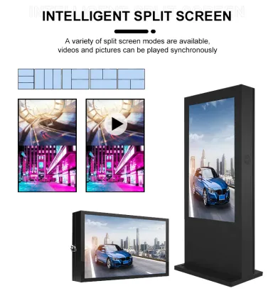 49 Inch Outdoor LCD Digital Signage - Outdoor Advertising Screens & Kiosks