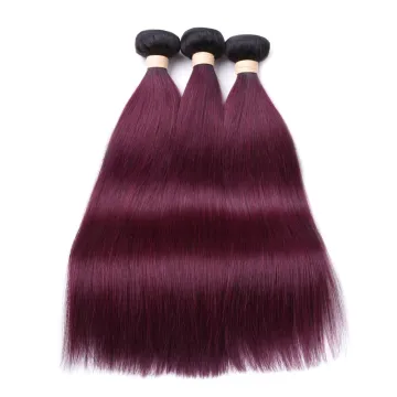 cheap silky virgin human hair 1b 99j straight hair wholesale products china supplier