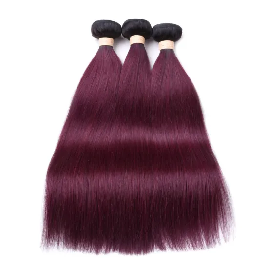 cheap silky virgin human hair 1b 99j straight hair wholesale products china supplier