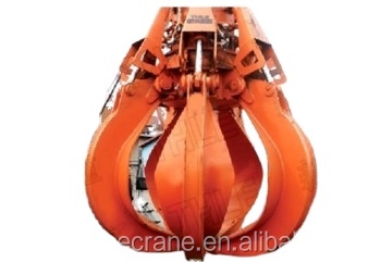 Electric Hydraulic Multivalve Grab Bucket for Scrap Steel, Iron, and Material Handling