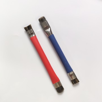Double Head Maintenance Hard Brush for Mobile Phone Motherboard IC Pad Cleaning - Non-Unhairing Electrostatic Brush
