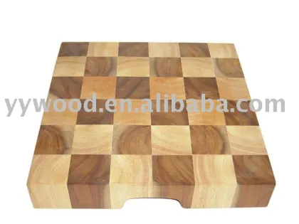 cutting board (bamboo and wood )