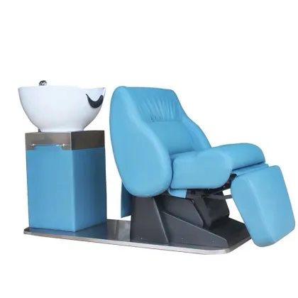 Lay down washing salon Electric shampoo chair