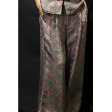 pantalones de pierna recta de cintura alta