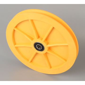 59314831 Polea tensora amarilla de 200 mm para gobernadores GBP