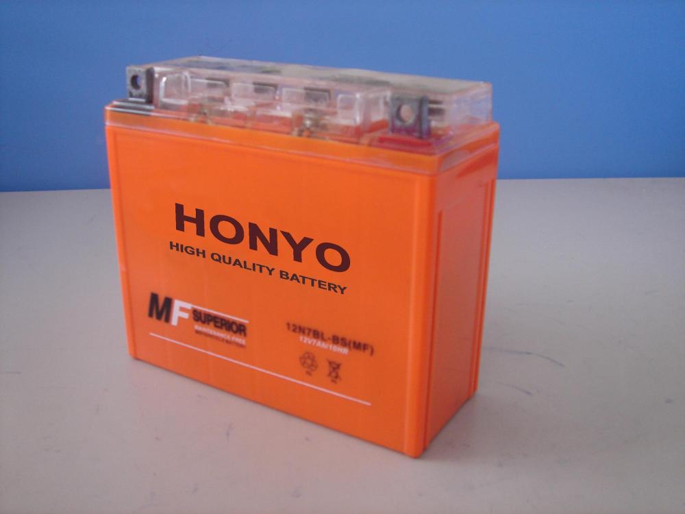 12N7BL-BS MF Motorcycle Batteries